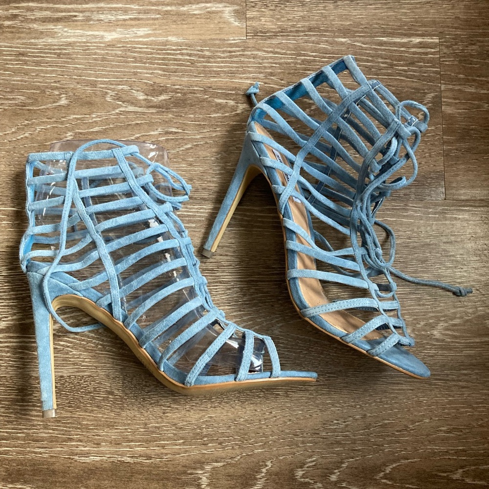 Steve Madden Carrmen Caged Stiletto Heels